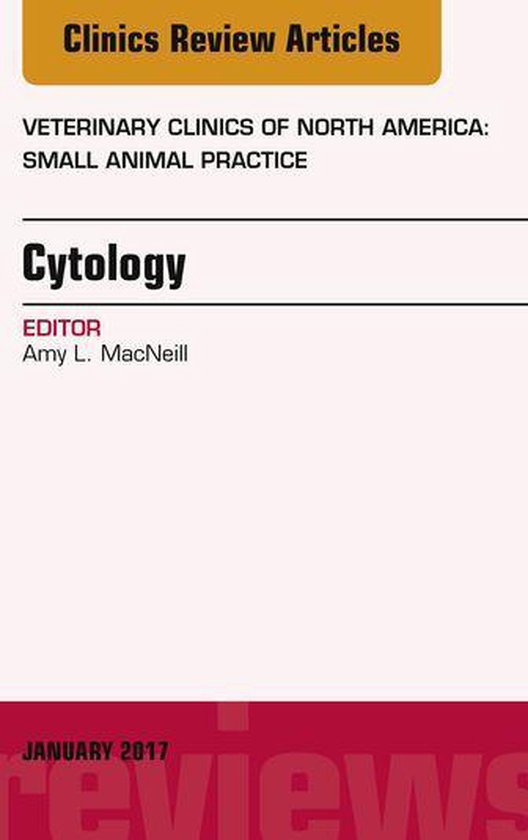 The Clinics: Veterinary Medicine Volume 47-1 - Cytology, An  ... - cover