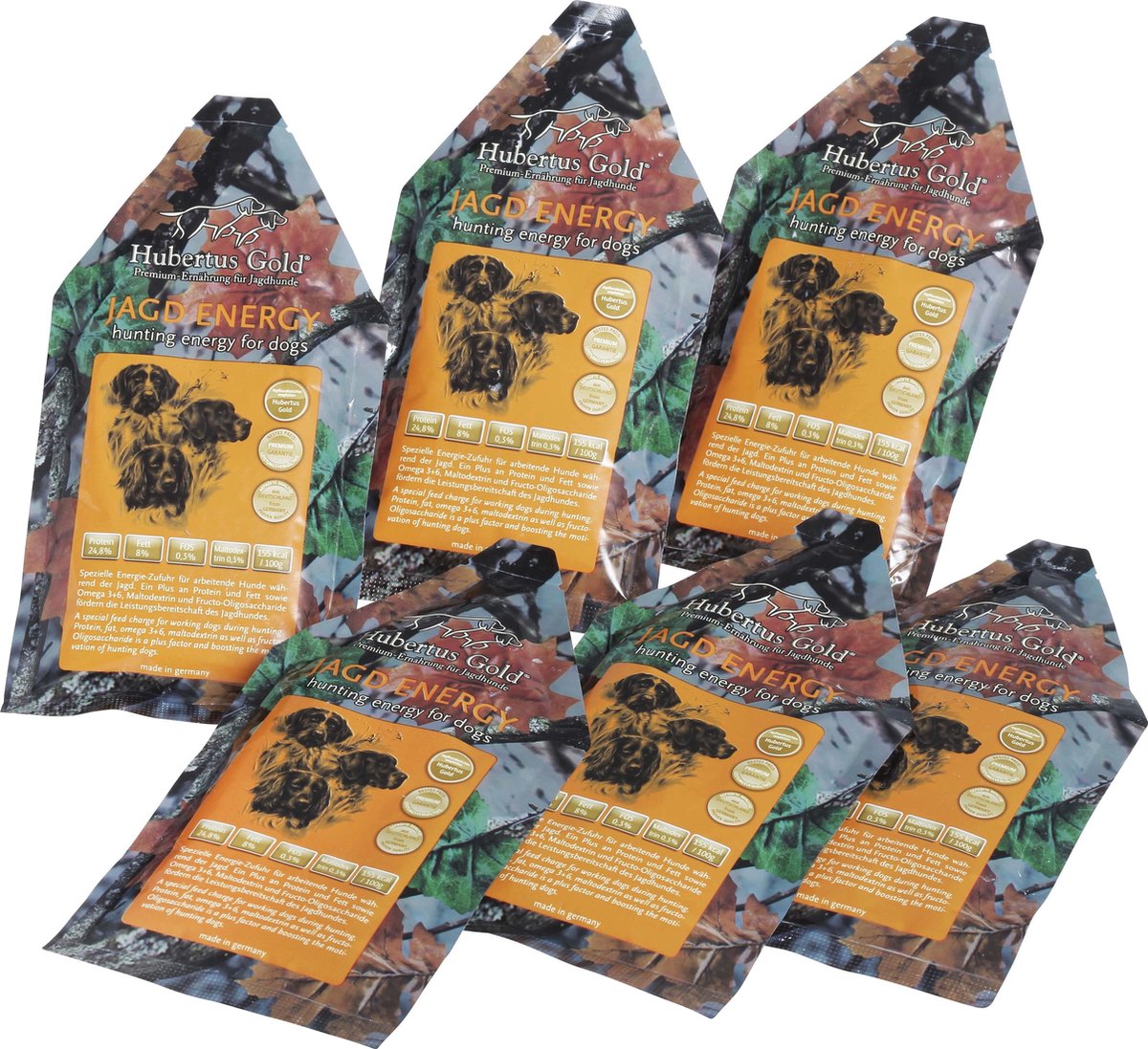Hubertus Gold Energy Bars- Vers vlees snacks