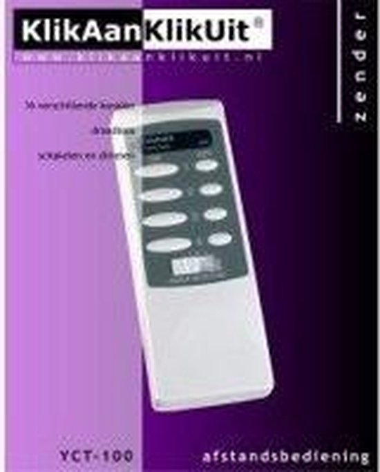 KlikAanKlikUit draadloze zender afstandsbediening YCT-100 | bol.com