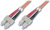 Digitus DK-2622-05 5m SC SC Oranje Glasvezel kabel