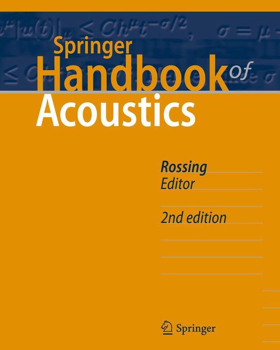 Physics and Astronomy (R0) - Springer Handbook of Acoustics - cover