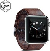 Leren Bandje - Apple Watch Series 1, 2, 3, 4, 5 en 6 & SE - 38 en 40 mm - Bruin