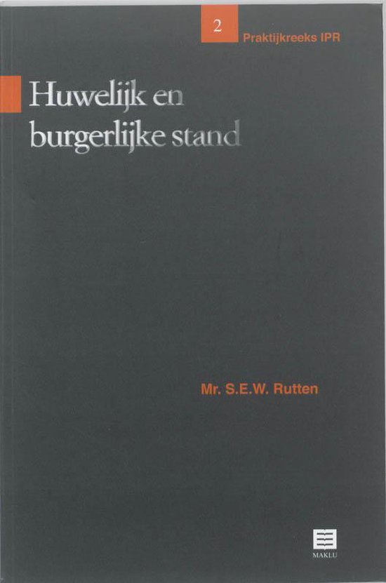 Susan Rutten Prof Huwelijk en burgerlijke stand | bol