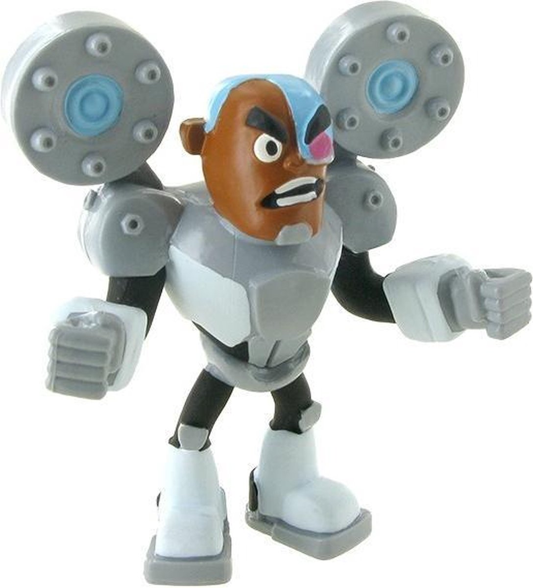 Comansi Dc Comics Teen Titans Go! Speelfiguur Cyborg Grijs 8 Cm