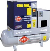 Airpress Schroefcompressor APS 5.5 Combi DRY Basic
