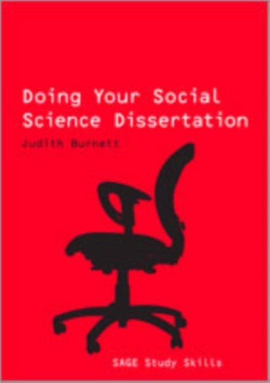 Doing Your Social Science Dissertation - cover