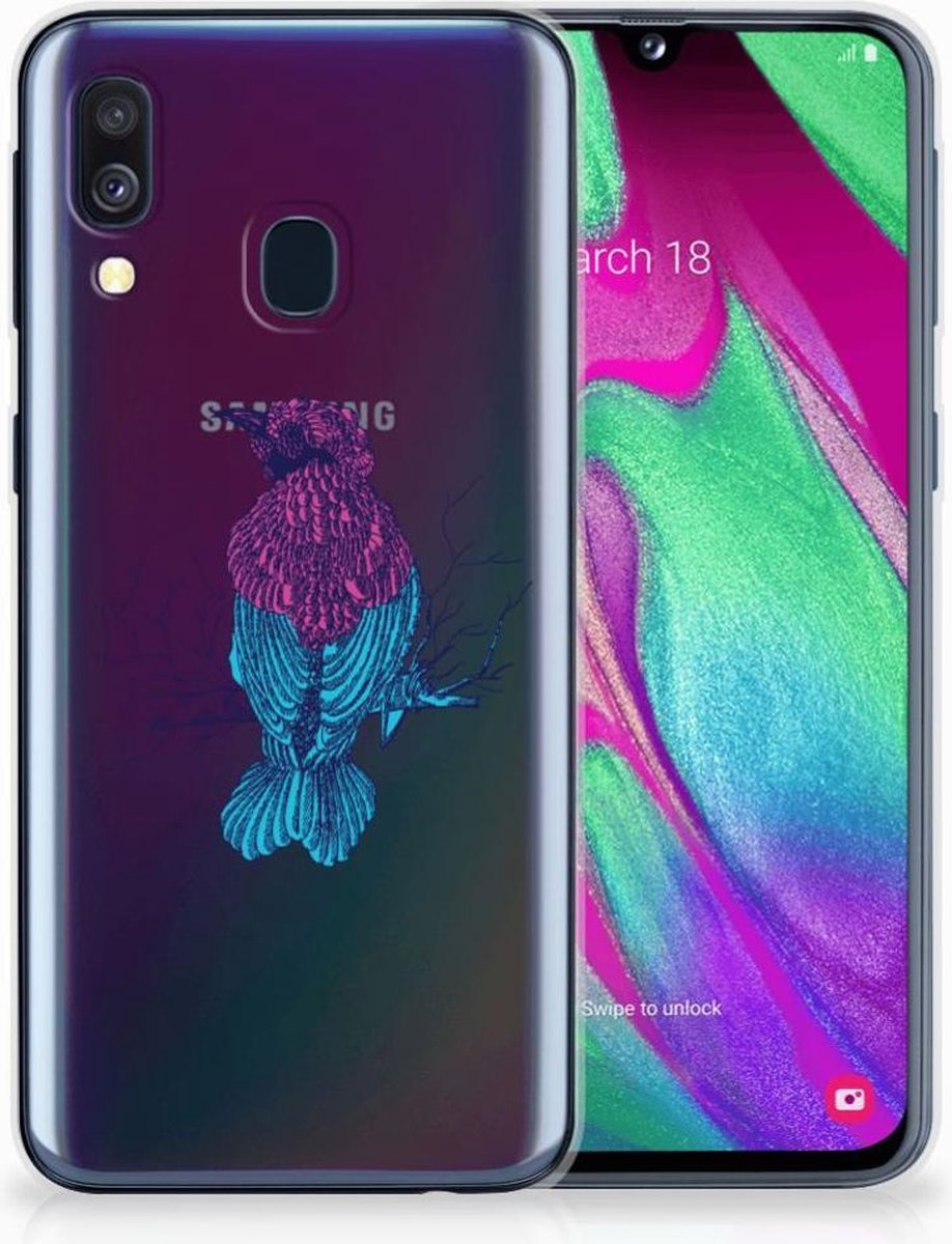 Samsung Galaxy A40 Telefoonhoesje met Naam Merel