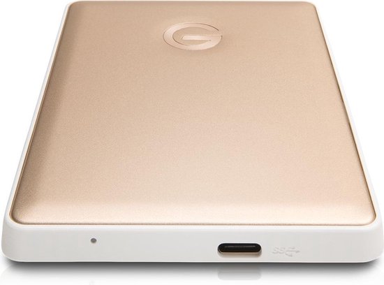 G-Technology mobile USB-C externe harde schijf 2TB - Goud - G-Technology