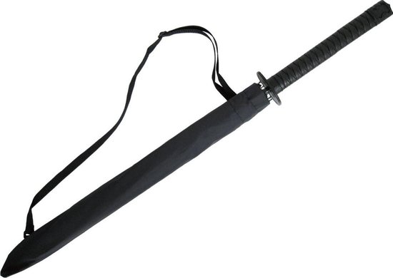 MikaMax - Samurai Paraplu - Zwart
