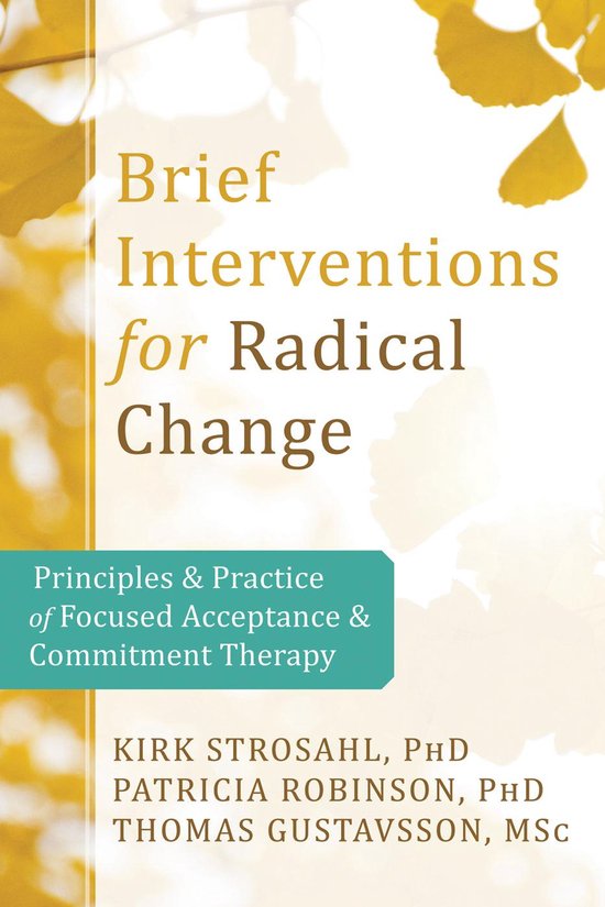 Brief Interventions for Radical Change - cover