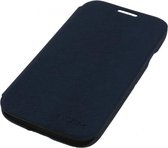 Rock Big City Leather Side Flip Case Dark Blue Samsung Galaxy S4 I9500/i9505