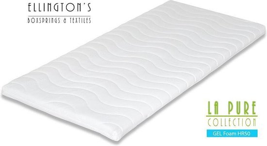 Ellington Gelfoam Cool - Topdekmatras - Topper 120x200 - Extra Dik 8cm
