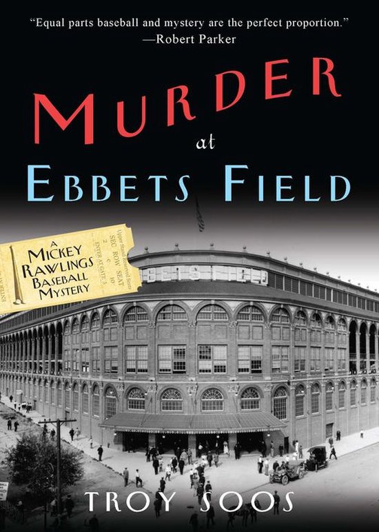 Murder at Ebbets Field - cover
