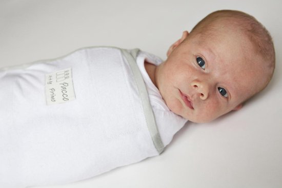 Pacco Primo Inbakerdoek - 2 tot 4 kg - wit van Pacco — afbeelding 4