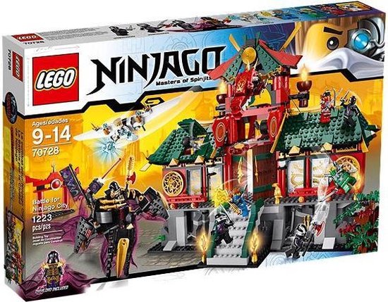ik draag kleding Moderniseren Concurreren LEGO NINJAGO De Slag om Ninjago City - 70728 | bol.com