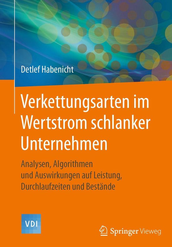 VDI-Buch - Verkettungsarten im Wertstrom schlanker Unternehm ... - cover