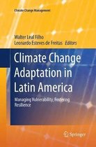 Climate Change Management- Climate Change Adaptation in Latin America