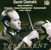 Prokofiev,  Khachaturian, Szymanowski: Sonatas / D. Oistrakh
