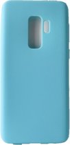 TPU Soft Back Cover voor Samsung Galaxy S9 Plus G965 - Licht Blauw