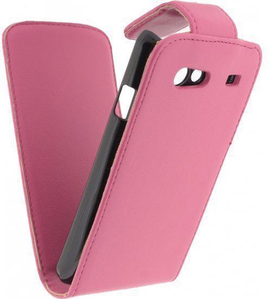 Xccess Leather Flip Case Samsung I9070 Galaxy S Advance Pink