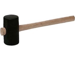 Rubber hamer nr. 3 75x130mm hard 90 shore