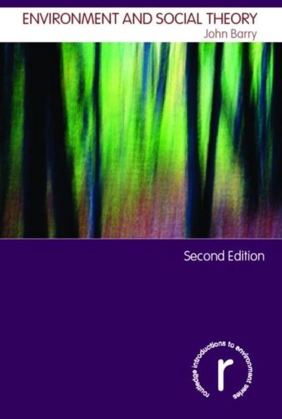 Environment And Social Theory - cover
