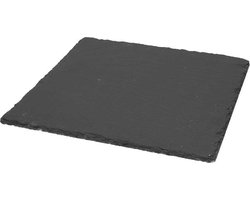 Tognana Ardesia Leisteen vierkant 30.0x30.0cm Zwart Set a 2 stuks