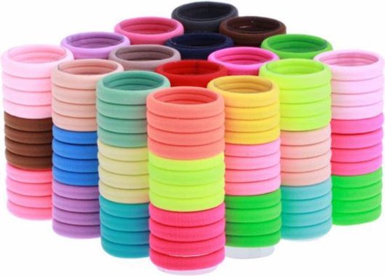 Couleur de noeuds de cheveux de 50 morceaux