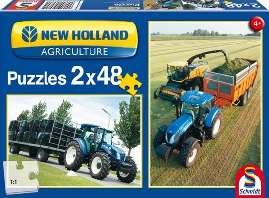 Armoedig vingerafdruk Hoofdkwartier Schmidt New Holland Landbouw - Puzzel | bol.com