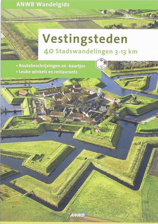 ANWB wandelgids - Vestingsteden - cover