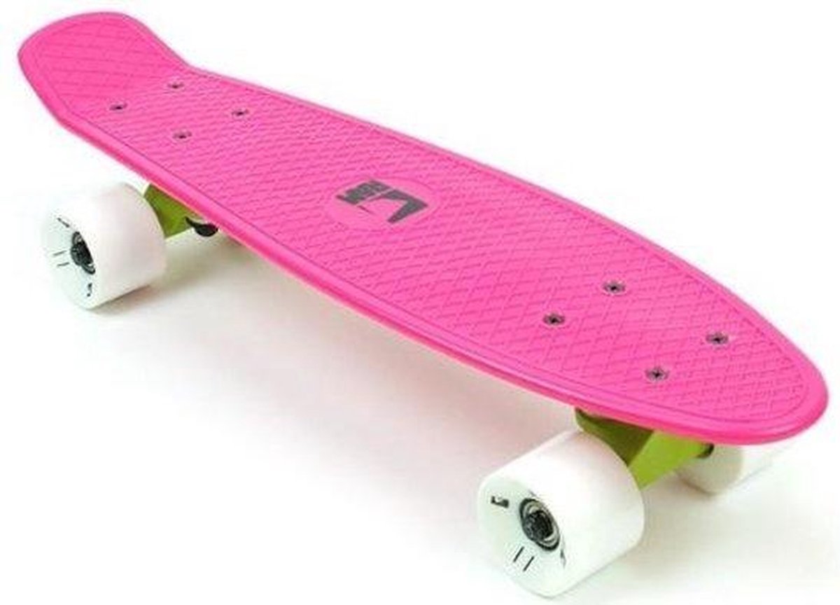 Politieagent Waarschijnlijk hoofdpijn Ram - Skateboard - Meisjes - Roze | bol.com