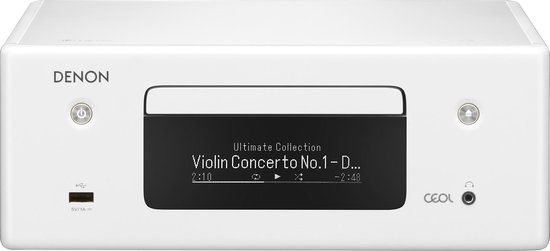 Denon RCDN10 - Récepteur CD - Blanc | bol.com