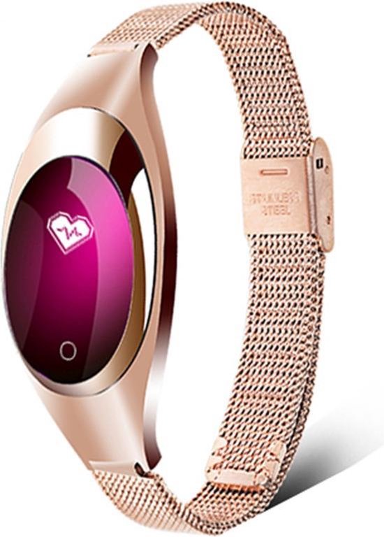 Garderobe Voorgevoel residentie Saizi smartwatch Horloge Armband Bloed Zuurstof Hartslag Fitness Tracker  Stappenteller... | bol