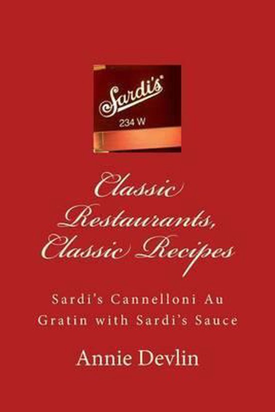 Classic Restaurants, Classic Recipes - cover