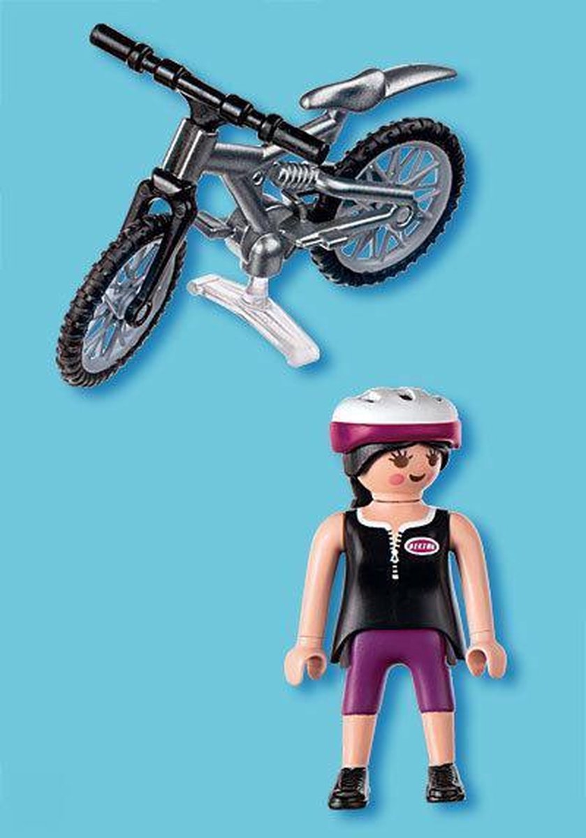 PLAYMOBIL 4743 – Mountainbikerin Figur, Ab 4 Jahren, Originalverpackt
