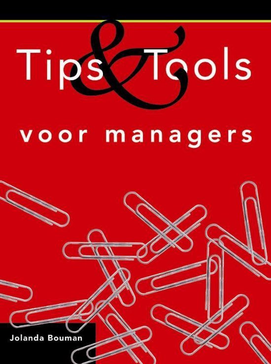 Cover van het boek 'Tips en tools voor managers' van J. Bouman