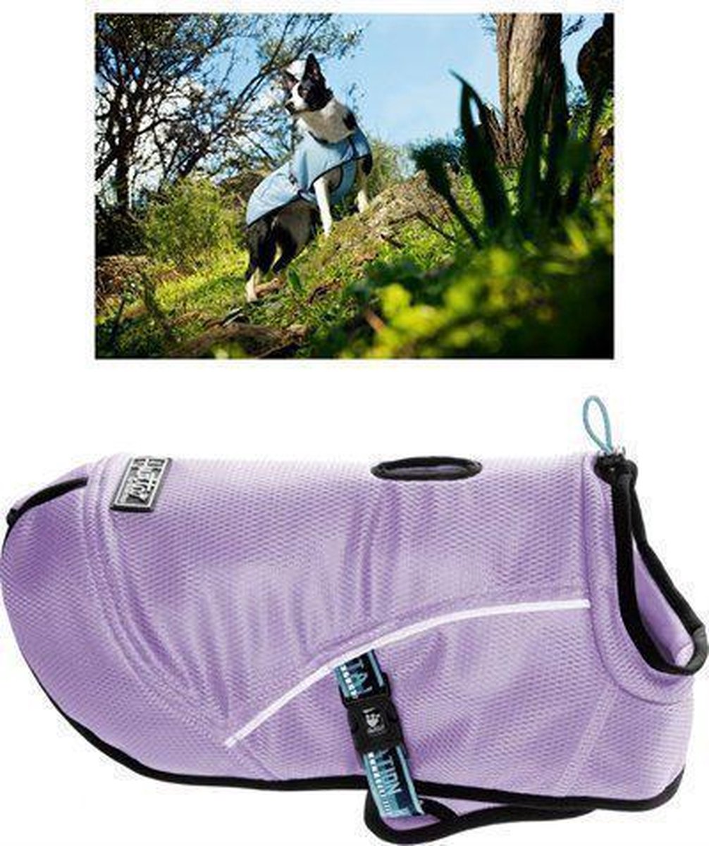 Manteau pour chien Hurtta Cooling Coat Lila 75cm bol