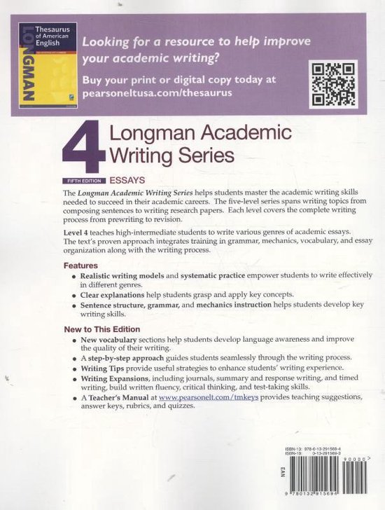 longman academic writing series 4 essays alice oshima