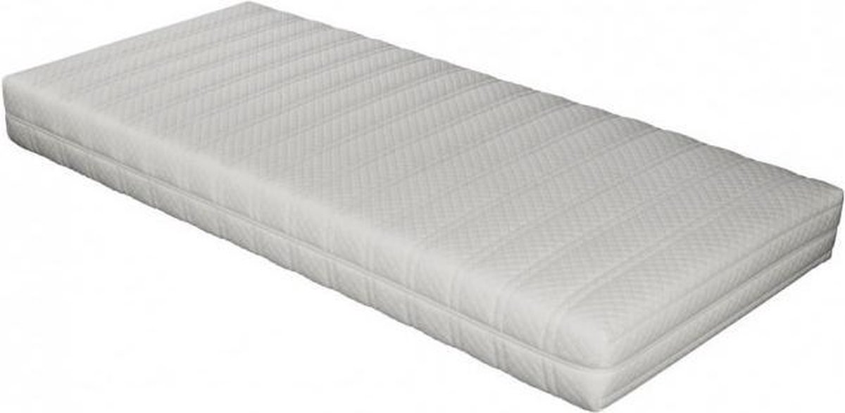 Matras 140x210 x14cm SG 25 Polyether matras met anti-allergische wasbare Badstof hoes met rits