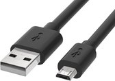 USB Cable - Micro USB - 2,0 Meter (Black)