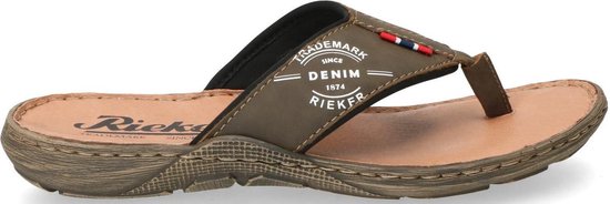 Rieker Teenslippers bruin - Maat 40 | bol.com
