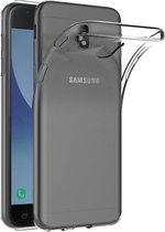 Samsung Galaxy J3 2017 - J330   Crystal Clear Transparant Siliconen Hoesje – Transparent Back Cover