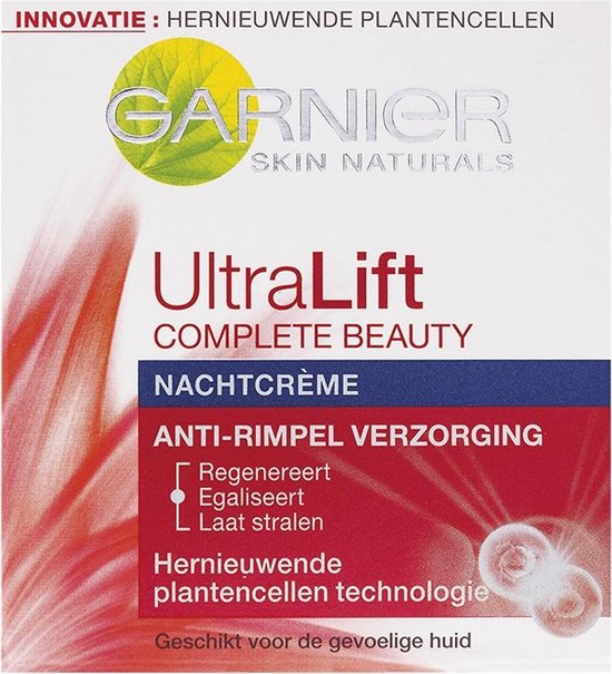 Garnier Skin Naturals UltraLift NachtcrÃ¨me - 50ml - Anti Rimpel
