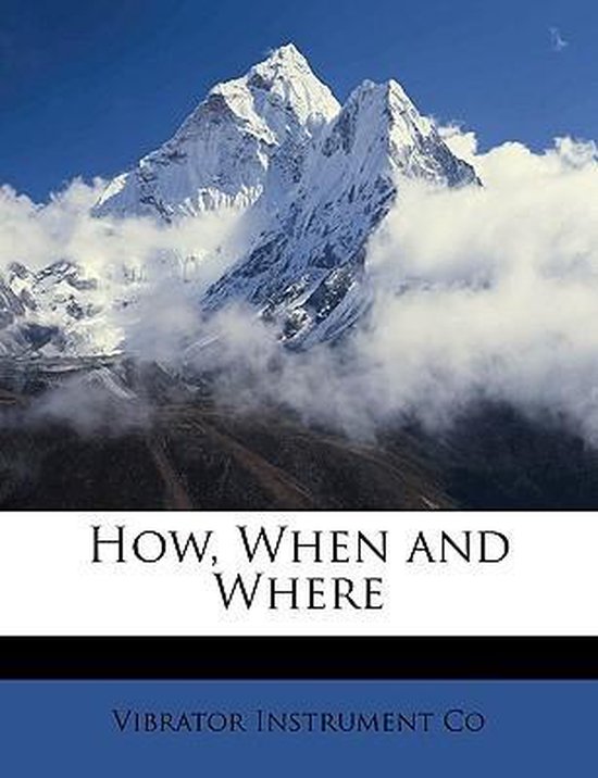 How, When and Where - cover