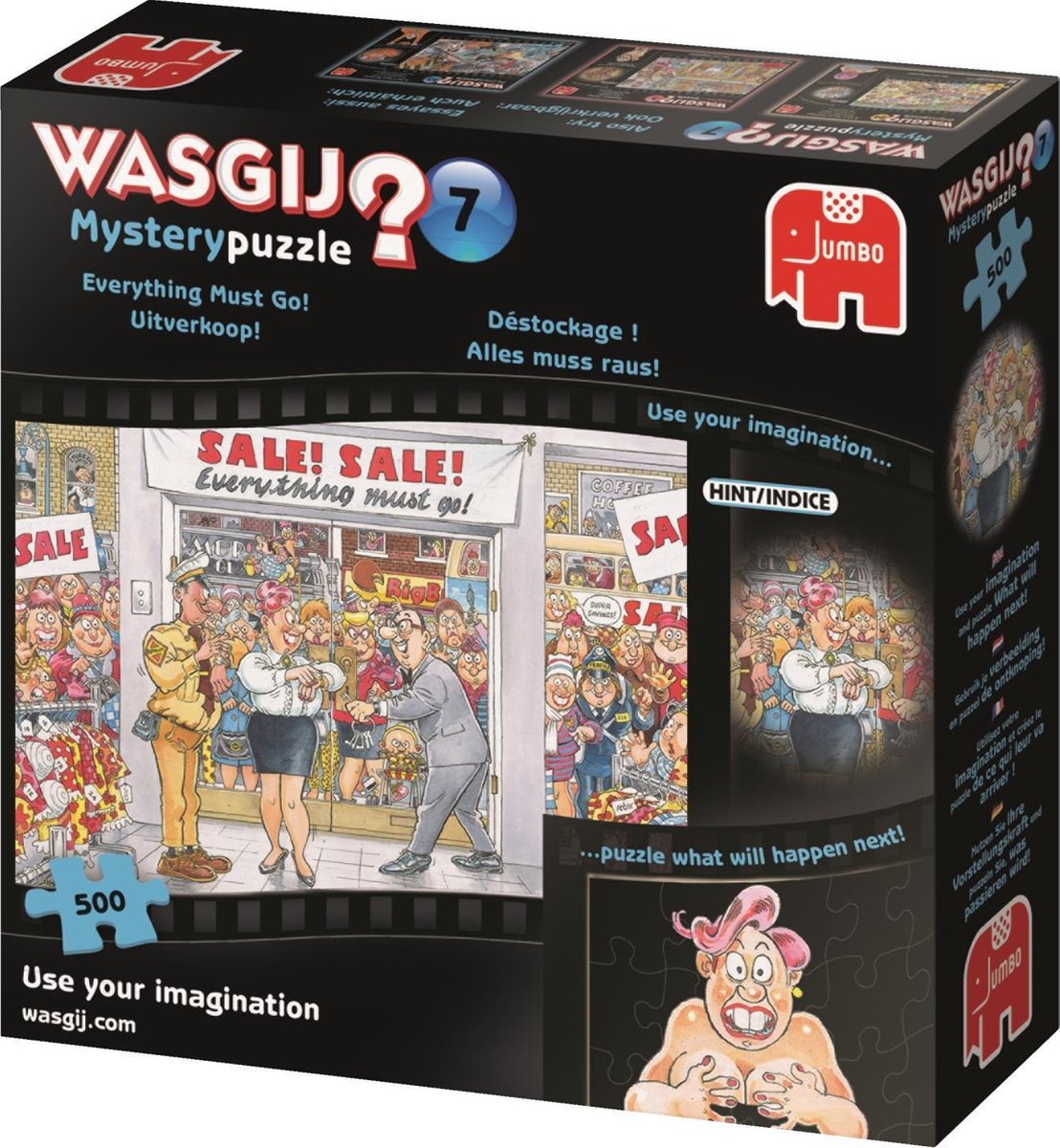 Wasgij Mystery 7 Uitverkoop puzzel - 500 stukjes