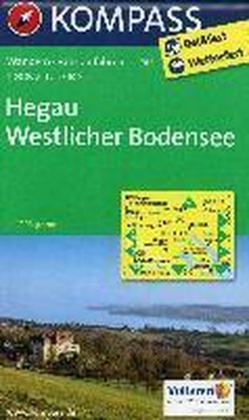 Kompass WK783 Hegau, Westlicher Bodensee - cover