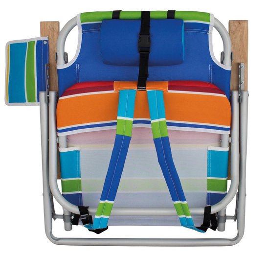 Eurotrail Strandstoel Séte - Multicolor van Merkloos — afbeelding 2