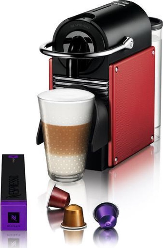 Nespresso Magimix Pixie M110-11325 Carmine Entièrement automatique  Cafetière à dosette... | bol.com