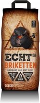 Echt briketten 2x 5.5kg