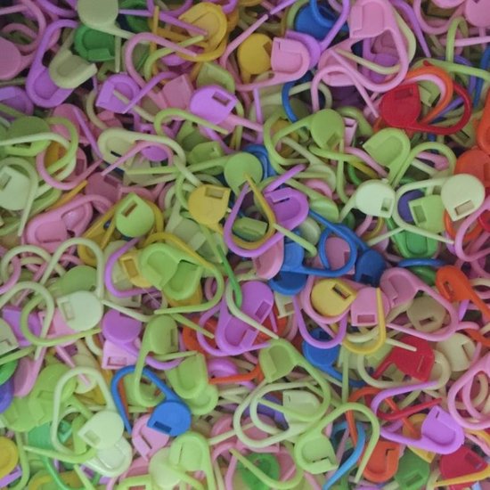 Steekmarkeerders, 300 stuks, Veelkleurige Stekenmarkers Voor Breien en Steekmarkeerders, 300 stuks, Veelkleurige Stekenmarkers Voor Breien en